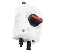 aqxreight Photovoltaic DC Isolator Solar IP66 Insulated for Solar Powered RV 1500V DC 32A 4P Module It on Betwee Photovoltaic Electrical Isolator SwitchPhotovoltaic (#1)