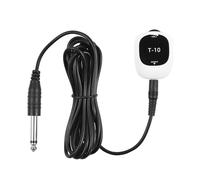 aqxreight Piezo Pickup No Drilling Self-adhesive Pick-up 6 5mm Interface for Speaker, Multifunction Pickup for Guitar Ukulele Violin Mandolin Banjo Erhu Guzheng Pipa More Sticky Easy Ne (T-10-02)