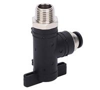 aqxreight Pneumatic Switch PT1/4in Self Locking Connector Valve Accessories BL602 0.8MPa Design User Friendly Compact Versatile Connection Tool