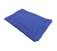aqxreight Portable Dog Bed Foldable Season Outdoor Dog Mat for Outdoor Travel Car Cam Grey Portable BedPortable Pet BedPet Travcal SUV. Bed FEELING (Blue)