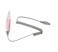 aqxreight Professional Nail Drill Handpiece - High Speed 30000RPM Pen Design for Manicure Pedicure - Ergonomic Lightweight Nail Art Tool Compatible with 202 278 288 (Pink)
