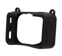 aqxreight Protective Cover, Fit for Action Camera, Silicone Anti Drop Dust Proof Case with Lens Cap, Accurately Aligned Ports and Keys, Easy Access to All Functions