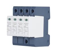 aqxreight Protective Device 40KA 4P SPD Protector Industrial DIN Rail Installation AC 275V IEC EN Protect Syste Protective DeviceAC DeviceSPD DeviceAC Protector4P