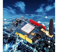 aqxreight Quad Band GPRS/GSM Development Board Module Worldwide 850/900/1800/1900 MHz Support with UART AT Commands for SMS MMS Data Transmission 12 GPIO 2 PWM ADC