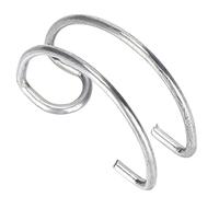 aqxreight Rabbits Chicken Cage Door Fixing Iron Hook Metal Small Animal Cage Door Piece Tool4.5cm/1.8in Hook Made High Iron Which Strengthen Opening the Fixedness and From (3.5cm)