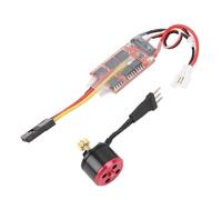 aqxreight RC Airplane ESC Motor Set Fast Response Powerful Power Output Motor Parts for XK K110 Fixed Wing Airplane and That Power More Efficiency The STABLE FLIGHT Which