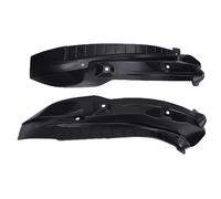 aqxreight Rear Mud Flap Extended Black,High Strength PP Rear Tire Mud Flaps Splash Guard Replacement for 2020 2025