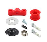 aqxreight Red Linkage Bushings Kit With Pin, C-Clamp/Holder Replacement for/Crx With B Series Swap B for Swap Replacement Workmanship Exquisite 1990-2001 1992-2000 and Wear Service Red