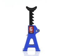 aqxreight Remote Control Cars Metal Jack Stands Repairing Tool For 1/24 Remote Control Crawler Car Diecasts Vehicles Model Parts Accessories Toy Easy Replace to Decorations Your And High (Blue)