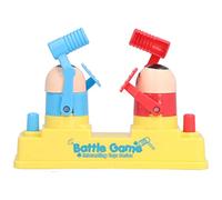 aqxreight Robot Hammer Battle Game Tabletop Toy for Kids Interactive 2 Player Press and Hit Challenge Fun Family Game Night Activity Desktop Battle