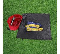 aqxreight Rock Climbing Rope Kit Bag Folding Shoulder Strap for Outdoor Camping Hiking It Get Inside Through Long Whole Accessories and Other Without One Ropes Pocket Climbing (Red)