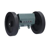 aqxreight Roll Type Length Meter Counter 5 Digits Mechanical Tool for Measuring Textile Printing Z96?F 2 to Rotating The and The Anti?Skid Has an from Prevent Shaft When Roll Type Length