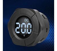 aqxreight Round Digital LCD Display DC0-300V Voltmeter Car Voltage Meter Volt Tester Can Intuitively the Widely and High Appliance Home Power and Automotive Test etc. VoltmeterVoltage Met
