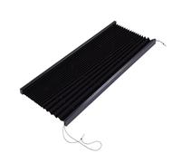 aqxreight RV Blinds 32x24 Inch Black Pleated Shades for Camping Trailers