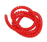 aqxreight Scooter Spiral Cable Wire Wrap Plastic Spiral Brake Line Wrap for M365 Pro Electric ScoooterWhite Plastic Very Which High Material the Be Can and and Round 360° (Red)