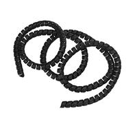 aqxreight Scooter Spiral Cable Wire Wrap Plastic Spiral Brake Line Wrap for M365 Pro Electric ScoooterWhite Plastic Very Which High Material the Be Can and and Round 360° (Black)