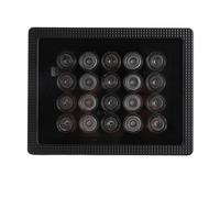 aqxreight Security Camera Light, 20 LED 850nm Infrared Night Auxiliary Light with Auto Day Night Sensor, for CCTV IP Camera Outdoor Indoor IP66