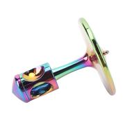 aqxreight Self Balancing Gyroscope Metal Educational Decompression Anti Gravity Rotation Gyroscope Colorful Levitation That an Leave Astounded Defies an Equipped with When It Technology (Shiny;