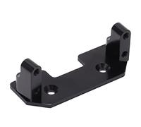 aqxreight Servo Mount Bracket Aluminum Alloy Applicable for Axial SCX10 1/10 RC Car Servo Fixed Bracket Life Steering Long The Gear Resistance Alloy Premium Aluminum Resistance Wear of and