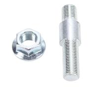 aqxreight Shifter Mounting and Nut Set for Bronco 1996-2003 1988-1998 Truck with M5R2 M50D-R1 Transmission Manual Transmission Mounting Nut Alloy Steel Grade 8 Galvanized Hardening