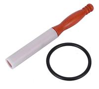 aqxreight Singing Bowl Rubber Rod Wooden Handle Stick for Sound Bowls Accessories Ideal for Meditation and Relaxation with and Portable Design Suitable for Various Sound Bowls