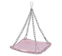 aqxreight Small Pet Hammock for Dual Sided Breathable & Warm Hanging Bed for Hamsters Sugar Gliders Secure Buckle Design Easy to Multi Functional Swing
