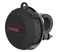 aqxreight Speaker for Cycling Portable Speaker with Sound 5 3 IP65 Small Clock Display Adjust SpeakerWireless SpeakerPortable SpeakerWater Small SpeakerCycling