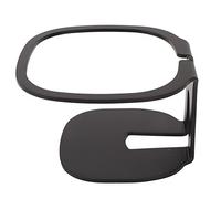 aqxreight Speaker Wall Mount Bracket Thickened Metal Stable Support Easy Installation Bracket for PULSE 5 Black HiFi The Easy Wall Improves Designed Mount with (Black color)