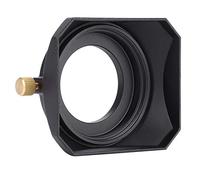 aqxreight Square Lens Hood Shade for DV Camcorder Digital Video Camera Lightproof Rectangular Lens Protector Enhances Contrast & Reduces Universal Fit Plastic (43mm)