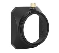 aqxreight Square Lens Hood Shade for DV Camcorder Digital Video Camera Lightproof Rectangular Lens Protector Enhances Contrast & Reduces Universal Fit Plastic (52MM)