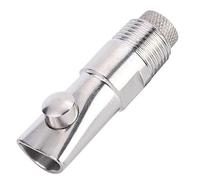 aqxreight Stainless Steel Automatic Drinker Dn15 Flat Nozzle 5Pcs for Farm Cattle Sheep Swine 85Mm Leakproof Saving Livestock Waterer (68mm)