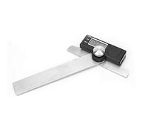 aqxreight Stainless Steel Goniometer 0-180° Electric Angle Finder Digital Angle Ruler ° a Long The Two to Me FinderAngle MeterDigital FinderAngle RulerDigital
