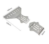 aqxreight Stainless Steel Guards Front/Rear Protection Frame Remote Control Car Spare Parts Replacement for KM 1/7 Rally C3 WRC Remote Control Car Repair DIY Accessories to From the of