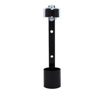 aqxreight Stainless Steel Walking Stick Holder for 1-1.7in Diameter Canes Walker Cane Bracket Cane Clip with Secure Slot and Drainage Holes for Electric Scooters and Mobility Wal