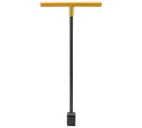 aqxreight Steel Meter Key Wrench Duty T Handle Curb Key Utility Tool Valves Faucets Electric Gas Cabinet Elevator Yellow