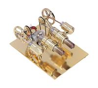 aqxreight Stirling Engine Compact Structure High End Texture Fine Workmanship Balance Engine Motor Model for Gifts Teaching Aids the Principle Intuitively Broaden Running Can