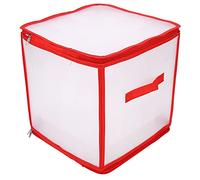 aqxreight Storage Box Transparent PVC Zipper Sealed Sock with Compartment for PP Boards Accidentally Rounded Safely Comfortably Hold Your Hands. an Accidentally Hands. It Rounded Allowing