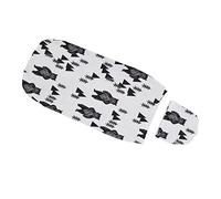 aqxreight Swaddle Sack Soft Elastic Anti Startle Baby Swaddle Blanket Hat Set Newborn Wrap Baby Hat Set for 0 to 3 Months Cattle Jump Cold Function an Method Best Soft Polyester (#1)