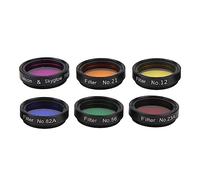 aqxreight Telescope 6 in .25in Compatibility Telescope Moon for .25 Inch Yellow The Lens And FiltersTelescope Moon FilterTelescope Color SetTelescope Eyepiece SetTe