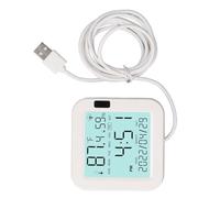 aqxreight Thermometer Hygrometer LCD Backlit Display 0 to 60℃ 0% to 99% RH Smart Temperature and Humidity Sensor 5V 1A Diverse Meeting Adaptable Requirements Different Multi and The