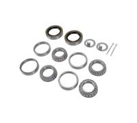 aqxreight Trailer Axle Bearing Kit L68149 L68111 with Dual Lip Seals for | Steel Hub Bearings, Quiet Precision Fit, LM67048 LM67010 Set with Cotter Pins, 1 Inch Washers, Maintenance Free Towing