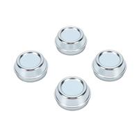 aqxreight Trailer Hub Dust Cap 48mm Chrome Grease Caps for Alko Axle | Steel Wheel Bearing Protector, Rust Prevention, Outdoor Use, Easy Clean Surface, Direct Fit Replacement