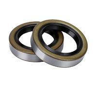 aqxreight Trailer Hub Grease Seal Double Lip, 1.719in ID X 2.565in OD