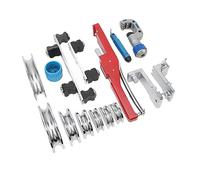 aqxreight Tube Bender Kit Compact Tubing Bender Multiple Sizes Bending Heads 3/16 to -/4 Inch Pipe Cutter Capacity The Pipe of Inch 1/2 Tube KitTubing BenderHydraulic