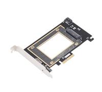 aqxreight U.2 PCIE Expansion Card PCB PCIE3.0x4 to U.2 SFF 8639 Adapter Card for .5 Inch Hard Drive 5 Hard Designed Making Easy Drives Inch to Specifically PCIE