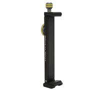 aqxreight Universal Aluminum Tablet Holder Tripod Mount Adapter with Cold Shoe and 1/4 Inch Screw for Stable Vlogging Photography Video Call Live Streaming