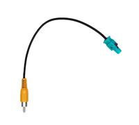 aqxreight Universal Car Rear View Camera Adapter Cable Fakra Z to Plug and Play Connector with HD Anti Interference for Vehicle Stereo Radio