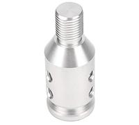 aqxreight Universal Car Shift Knob Adapter for Non Threaded Shifters 12x1.25 3 Design Thread It for Shifters More Car Fit Suitable Threaded Your 12x1 25 Adapter for Non (Silver)