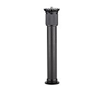 aqxreight Universal Carbon Fiber Tripod Extension Pole 2-section Extendable Rod Max. Height 32cm 12.6in with 1 4 Inch Screw for Tripod Monopod