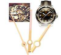 aqxreight Universal Watch Hour Second Minute Hands Watch Replacement for ETA2824 Movement Workers Watchmakers Replacement The to are Materials Which Practical Durable Superior for (Gold)